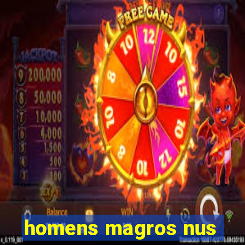 homens magros nus